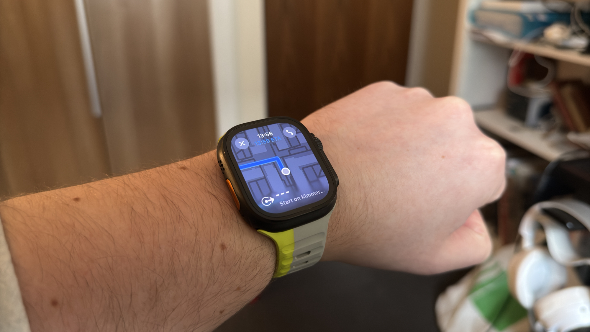 Mapas en Apple Watch