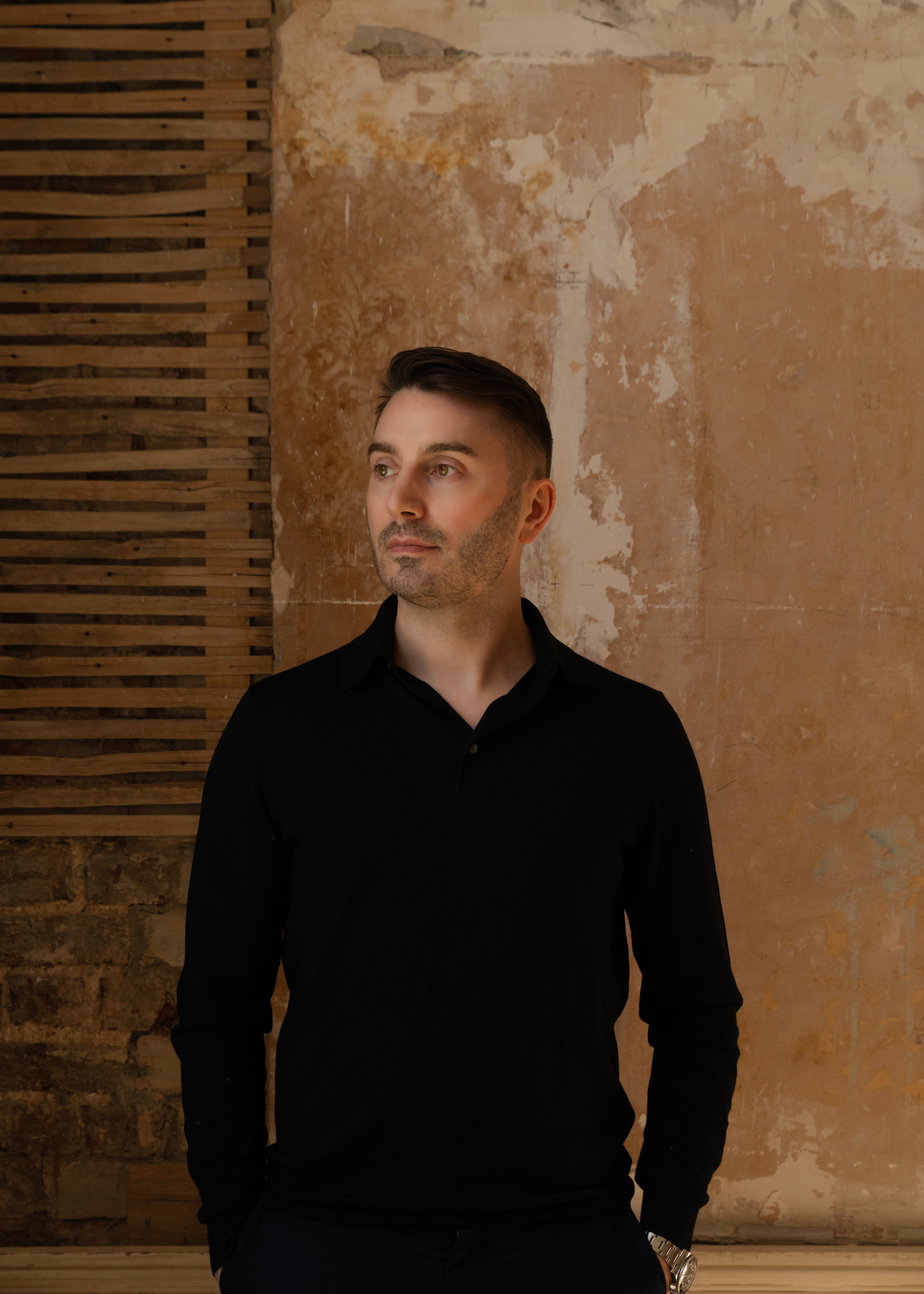 Interior designer Brian Woulfe