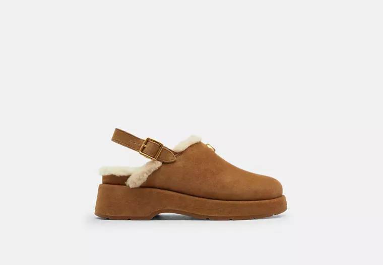 coach, Sculpted C Platform Clog