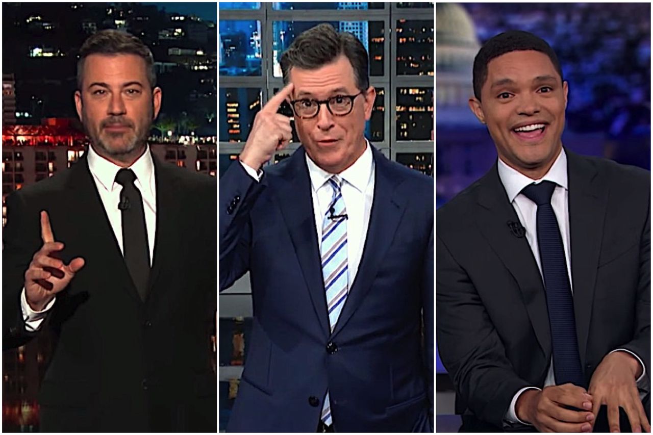 Late night hosts mock Trump on Taliban peace, Chrissy Teigen war