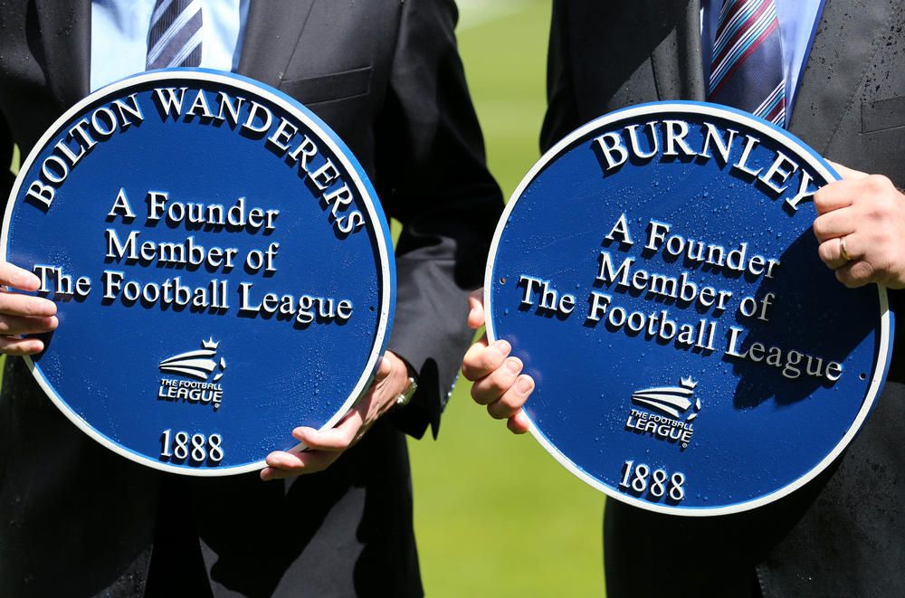 The history of Bolton Founder members of the Football League on the