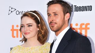 Emma Stone and Ryan Gosling la la land