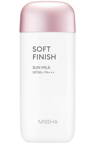 Missha All Around Safe Block Soft Finish Sun Milk 