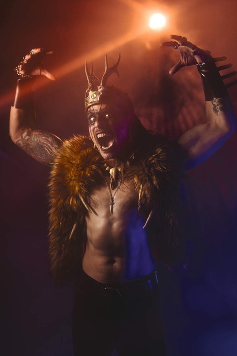 Press shots of fantasy doom band Castle Rat