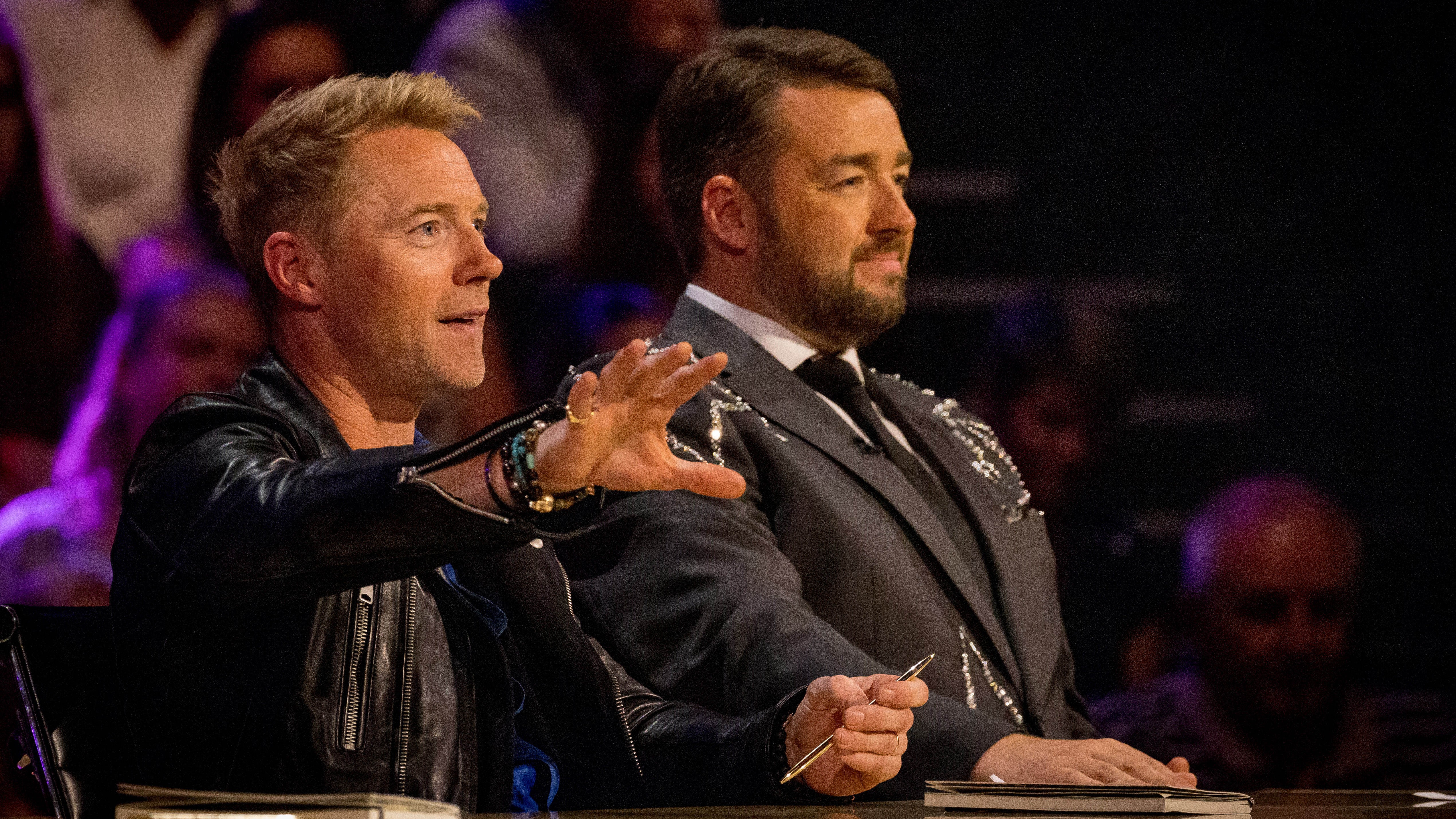 Ronan Keating and Jason Manford in Starstruck