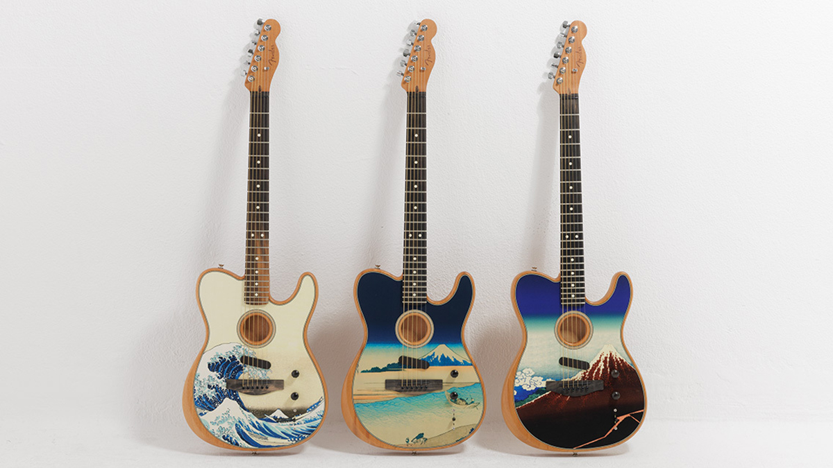 Fender ushers in a new chapter of its history by opening flagship Tokyo  store – and celebrates the milestone with three custom Acoustasonic  Telecasters