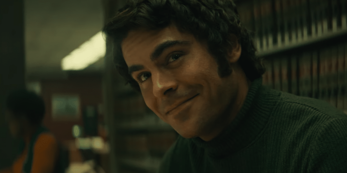 Zac Efron as Ted Bundy in Extremely Wicked, Shockingly Evil and Vile