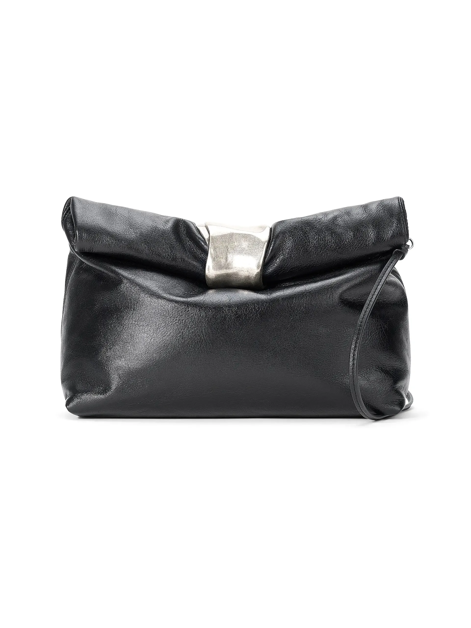 Cuff Leather Convertible Clutch