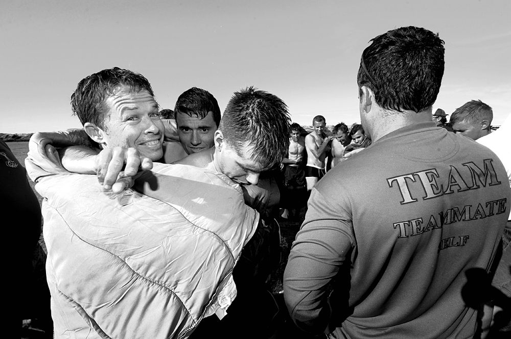 Novo Nordisk riders team-building with former US Navy SEALs