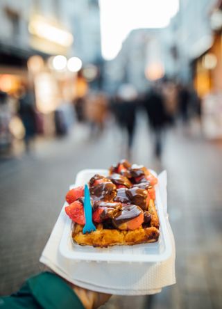 Desserts in Bruges