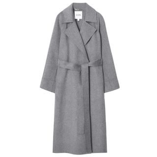 COS Belted Double-Faced Wool Coat