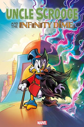 Uncle Scrooge and the Infinity Dime #1 cover art by Lorenzo Pastrovicchio