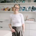 Portrait of a woman standing