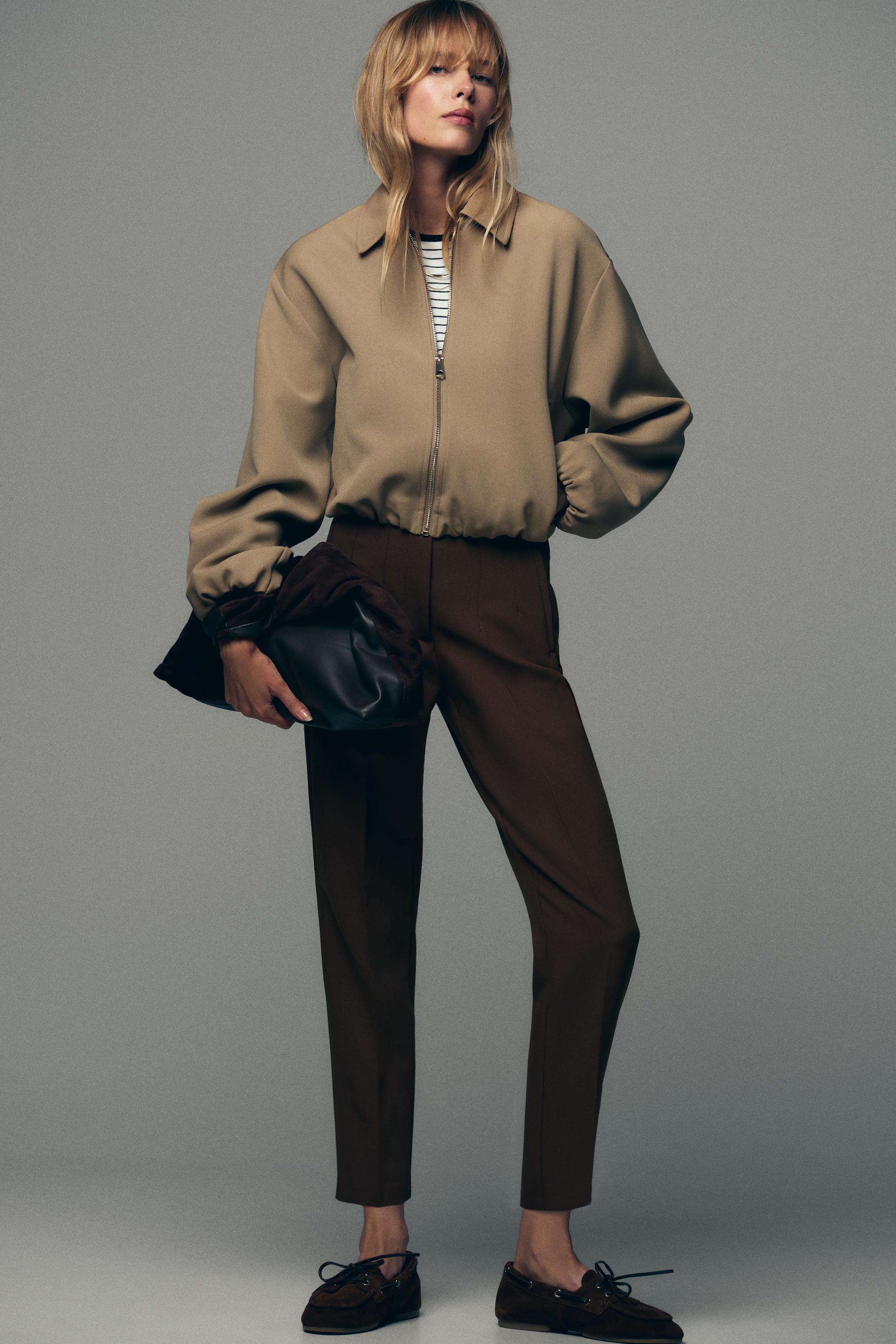 Puffed Zip-Up Jacket