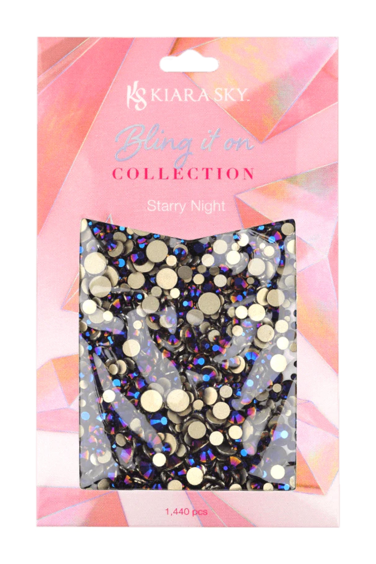 Kiara Sky Nail Art - Rhinestones - Silver Dollar