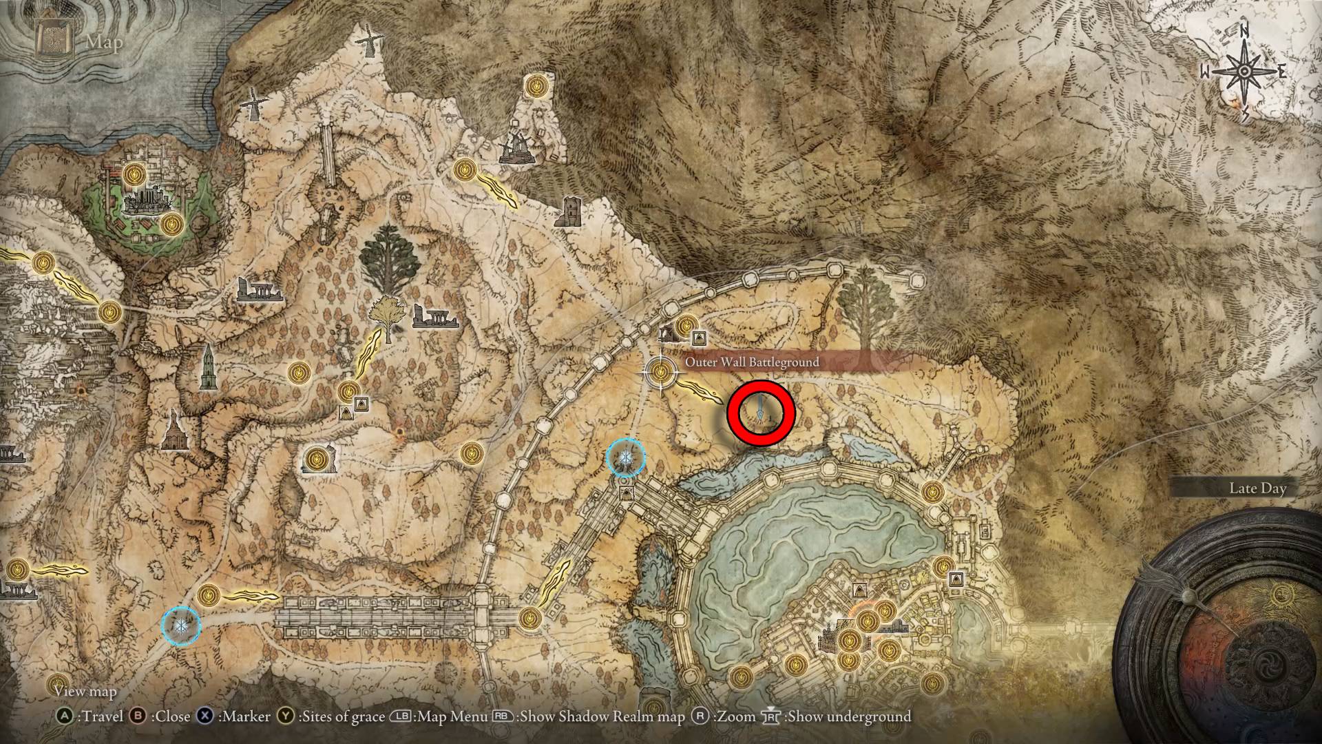 Torrent Funereal Night skin map location
