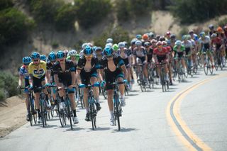 Team Sky lead peloton, Amgen Tour of California, Stage 6