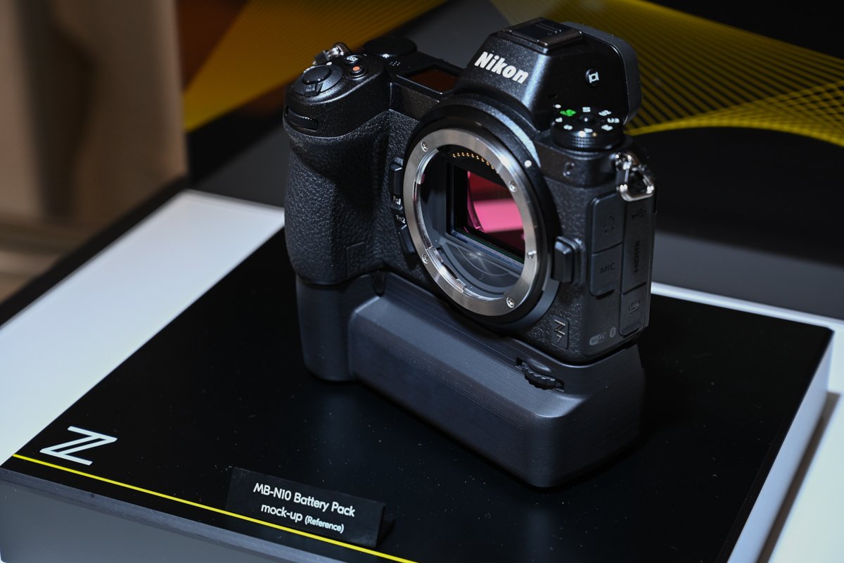 Prototype of Nikon battery pack for Z6 &amp; Z7