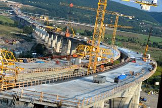 Bridge construction, civil engineering