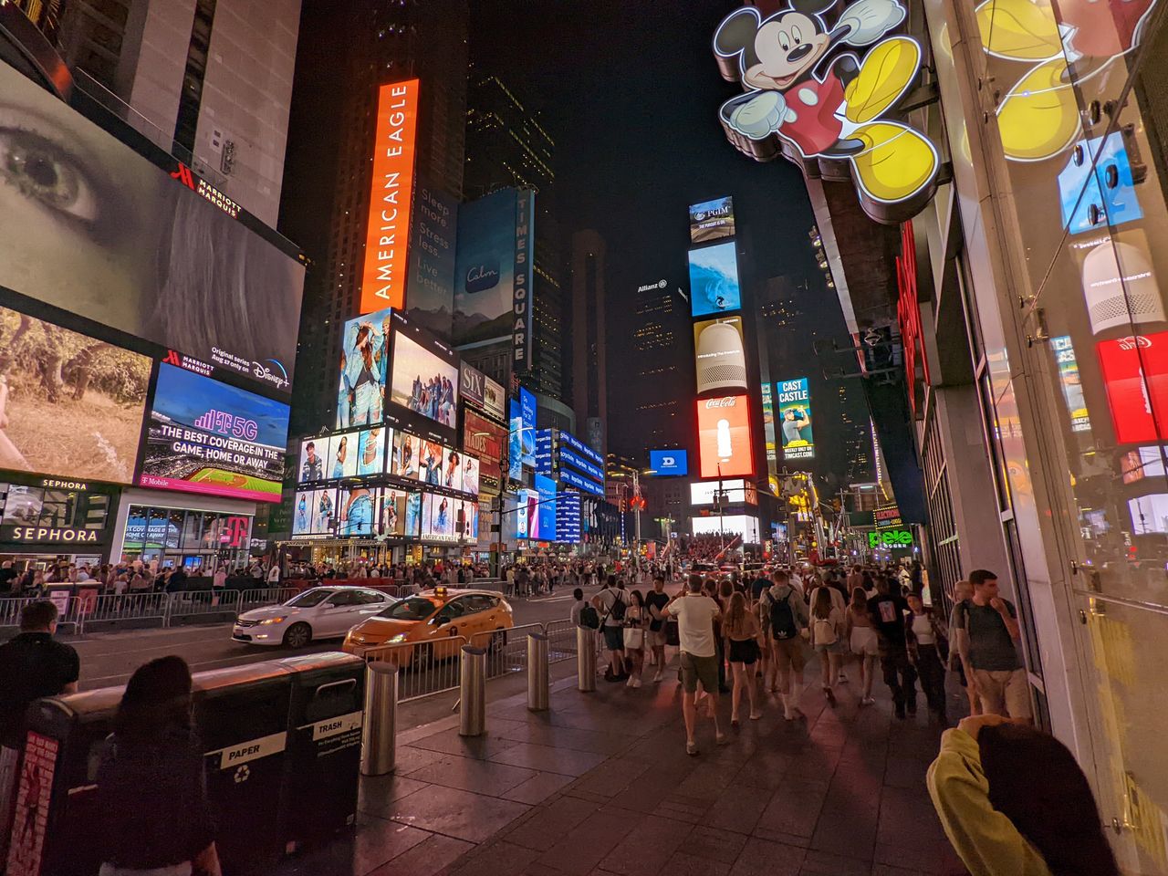 Night time camera samples from the Google Pixel 6a to compare with the OnePlus 10T