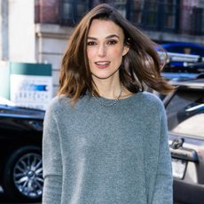 Keira Knightley is seen in Midtown on March 15, 2023 in New York City. 