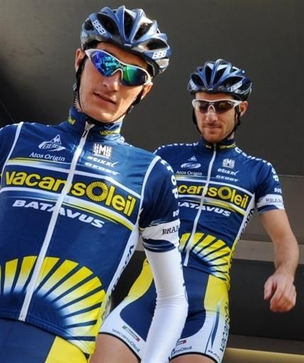 Brice Feillu (Vacansoleil) prepares for stage 6 of Paris-Nice.