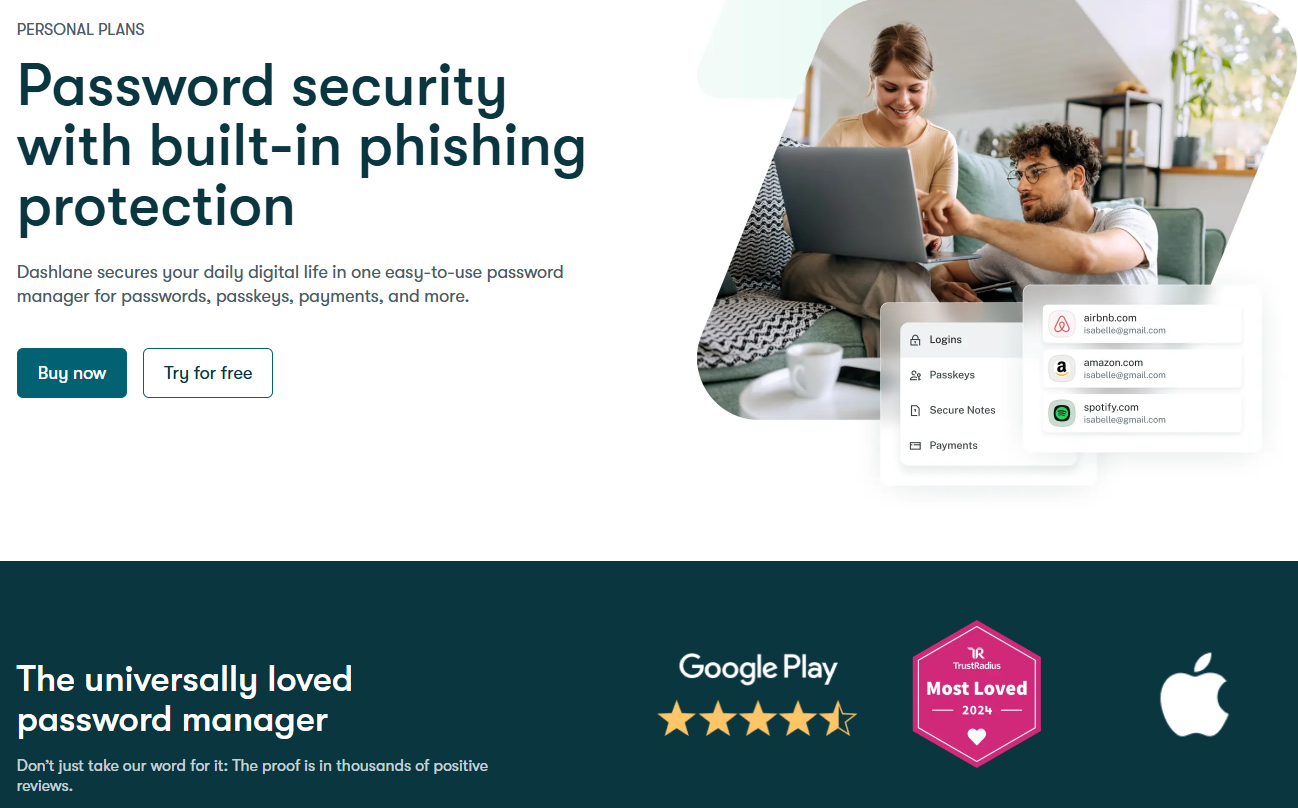 Dashlane Password Manager