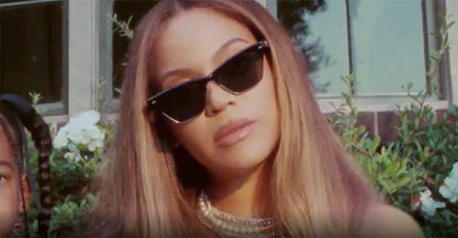 Beyoncé shows off her daughters Blue and Rumi in rare video appearance