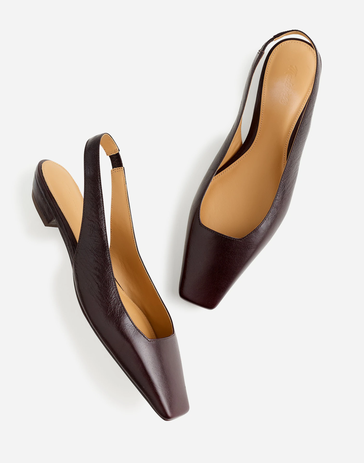 Madewell, The Ophelia Slingback Flats in Espresso Bean