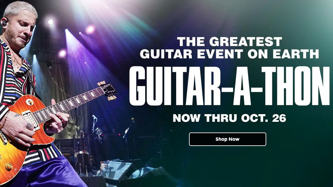 Guitar Center Guitar-A-Thon graphic
