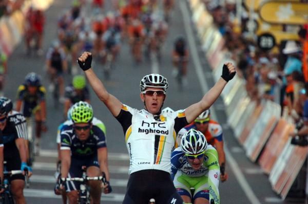 Matt Goss (HTC-Highroad) wins the Cancer Council Classic criterium