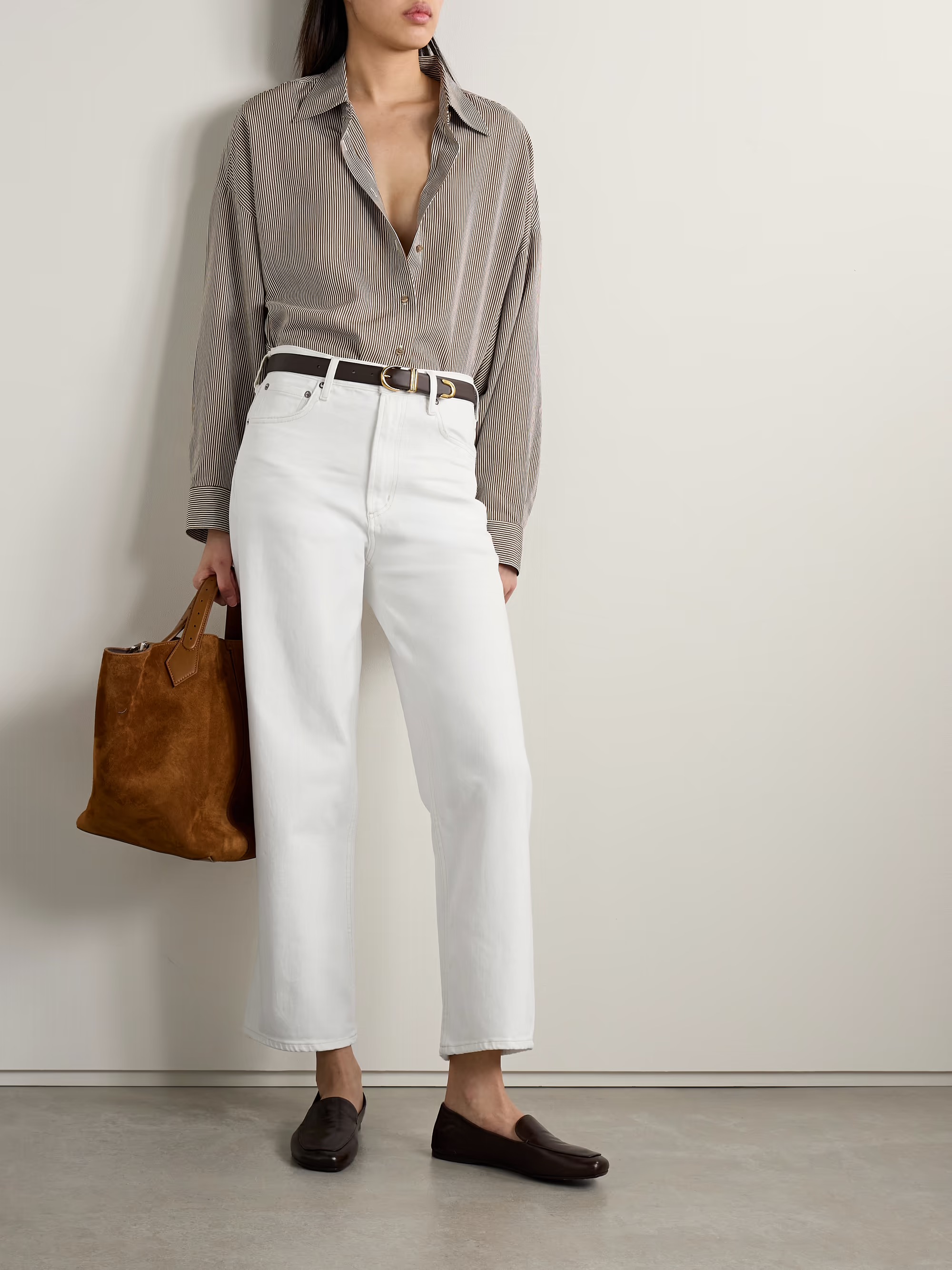 Agolde, Ren High-Rise Wide-Leg Jeans