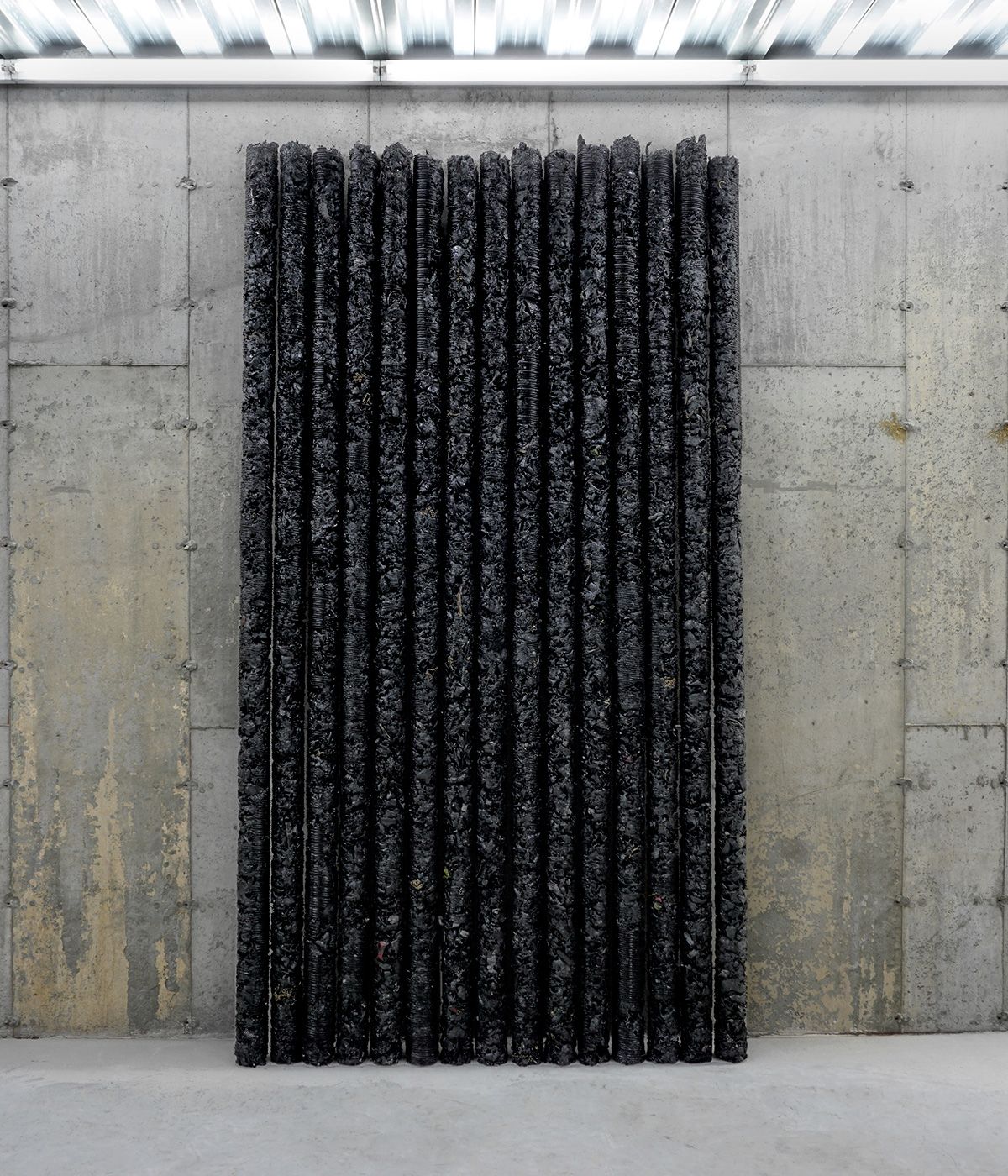 Helmut Lang creates sculptures from surplus Saint Laurent