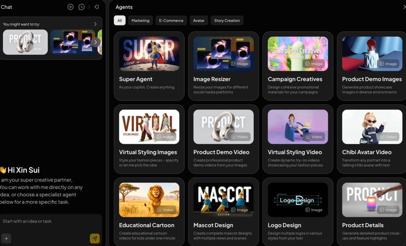 SkyReels agentic copilot