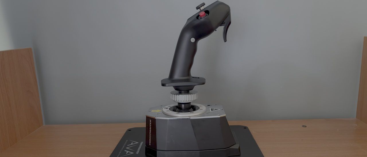 Thrustmaster Airbus Add-On Grip with AVA Joystick Base Review: A First-Class Flight Experience