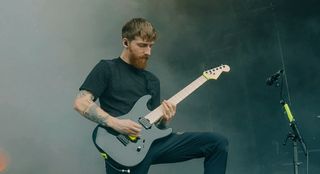 Sean Long plays his new signature Charvel guitar