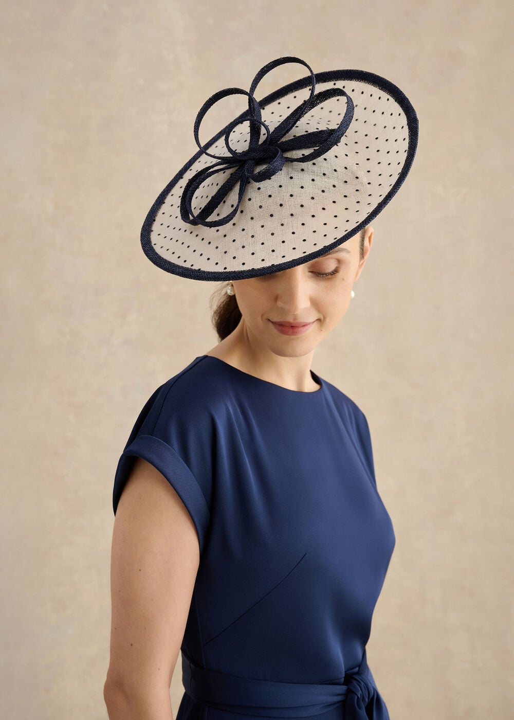 Arwen Polka Dot Fascinator