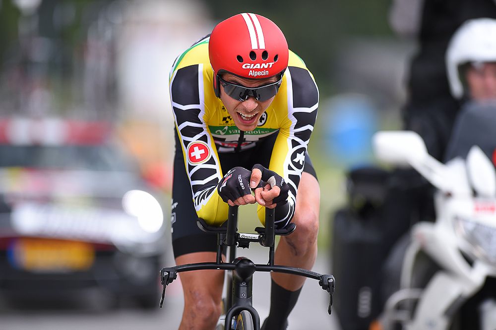 Warren Barguil dropped to fourth overall after the stage 8 time trial at Tour de Suisse