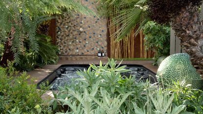 swim spa in Kate Gould's Chelsea Flower Show 2022 garden
