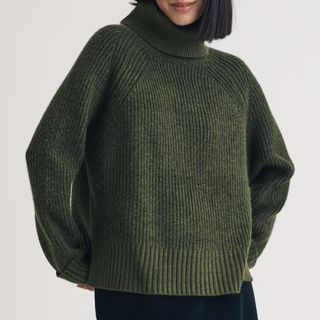 Nobody's Child Ribbed Roll Neck