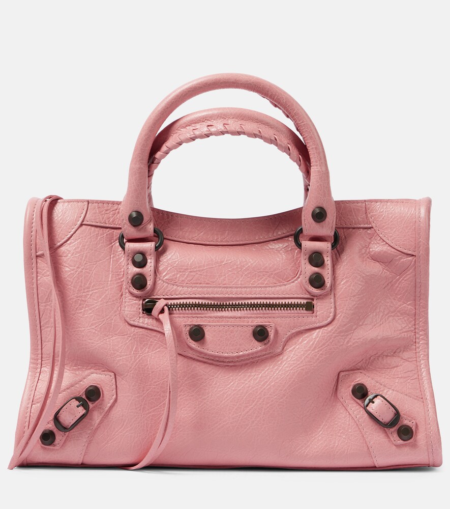 Le City Small Leather Tote Bag