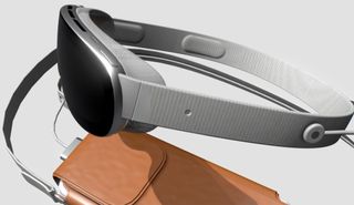 3D render of Apple's rumored VR/AR headset
