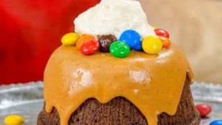 M&M’S Peanut Butter Fudge Cake