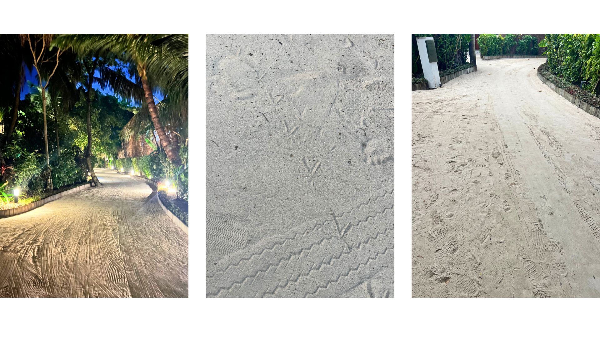 sand at the The Westin Maldives Miriandhoo