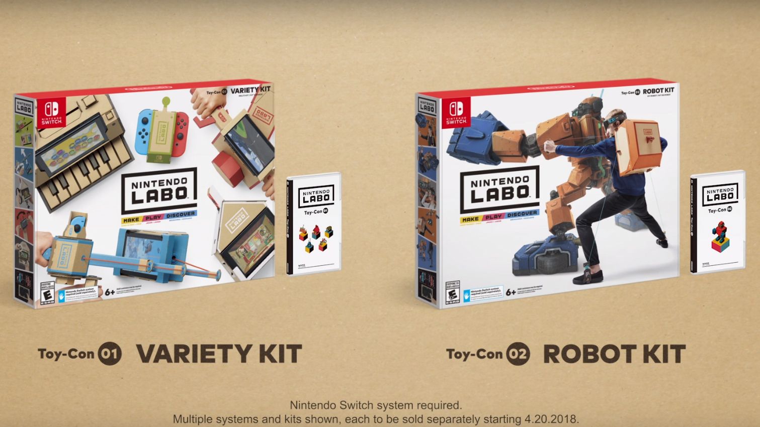 Nintendo Labo: Meet the kooky new DIY cardboard controllers for