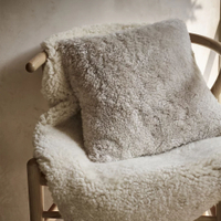 Curly Sheepskin Cushion: was £60now £45 at The White Company (save £15)