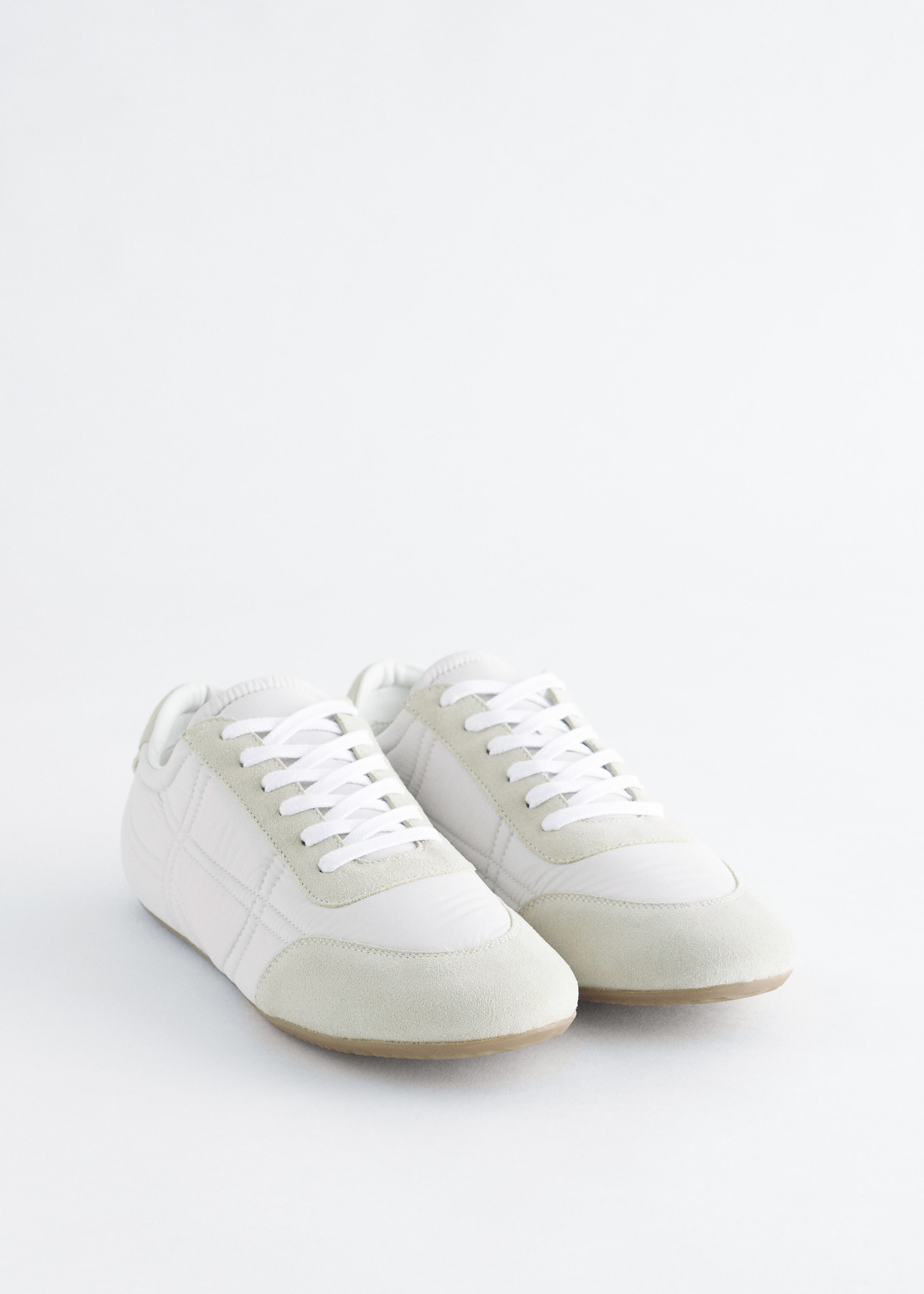 Suede-Detail Trainers