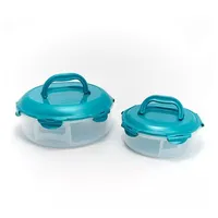 LocknLock  2-Pc Small & Large Nestable Pie Carriers