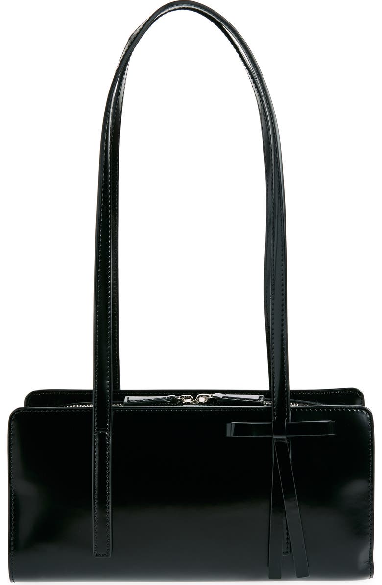 Recital Patent Leather Shoulder Bag