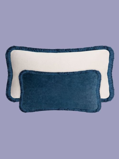 Couple Velvet Bed Cushions